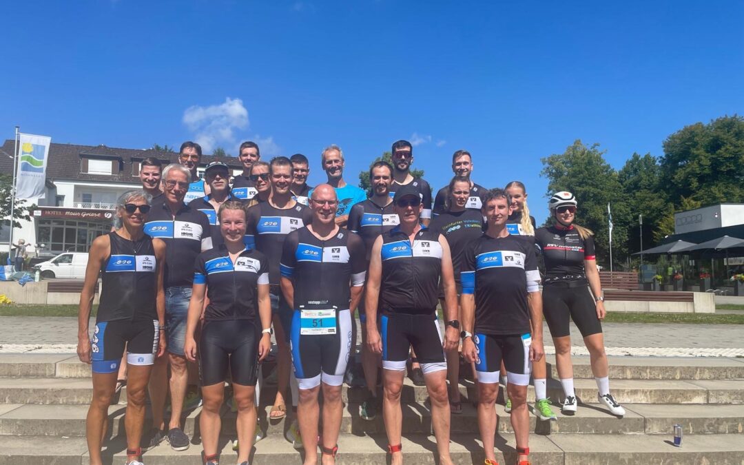 Kampf um die Tri Team Steinfurt Vereinsmeisterschaft am Möhnesee